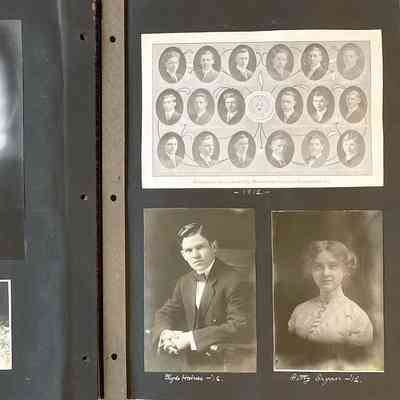 Waynesburg College Scrapbook, Photos 67-71