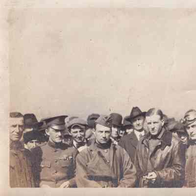 Army Air Corps emergency landing on Cabbage Flats