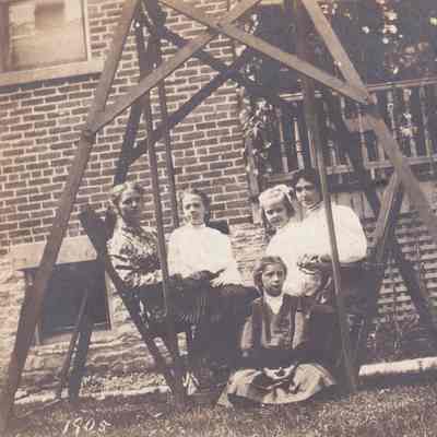 Eleazer Luse Denny and Louise (Inghram) Denny family