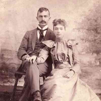 George Blaker and his wife, Florence Ellen (Varner) Blaker