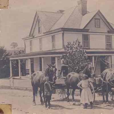 George Birch Vance family home on Mapletown Road in Mapletown, Greene County, Pennsylvania