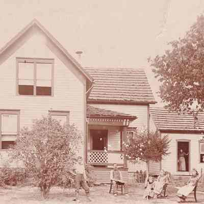 Samuel Thompson and Sarah Ellen (Call) Thompson family home - Center Township, Greene County, Pennsylvania
