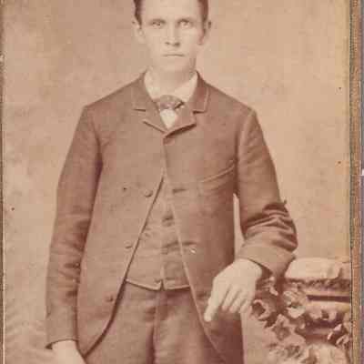 Vance-McFarland Album 02, Photo 16 - James Corbly McFarland [1875-1945]: See WEB LINKS to DOWNLOAD high-resolution image.