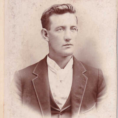 Kline-Moredock Album 01, Photo 13 - handwritten inscription on image reads, "Bill Shannon"