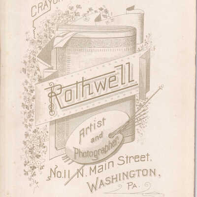 Kline-Moredock Album 01, Photo 13 - reverse of image