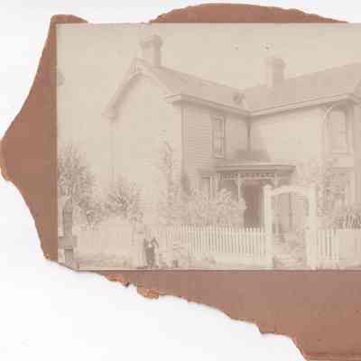 Lot Lantz Minor home in Mapletown, Greene County, Pennsylvania: See WEB LINKS to DOWNLOAD high-resolution image.