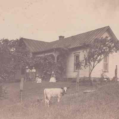 Harvey Call Thompson and Anna May (Morris) Thompson family home - Center Township, Greene County, Pennsylvania