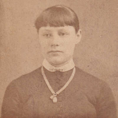 Ammons-Moredock Album 01, Photo 14 - Martha Jane "Jennie" (Bender) Roseberry [1868-1955]