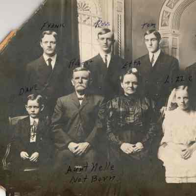 Raymond Stockdale and Mary Etta (Williams) Stockdale family