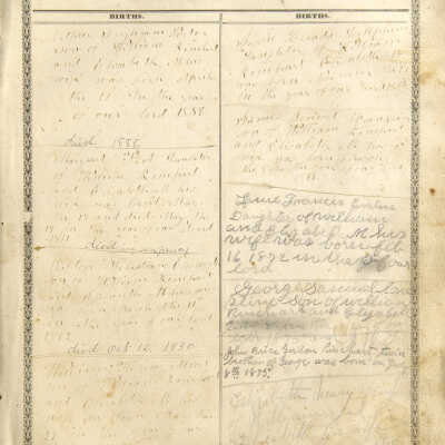 Hiram Porter family bible records - Page 5