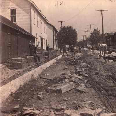 Waynesburg Album, Photo 02 - Morris Street, Waynesburg, Greene County, Pennsylvania