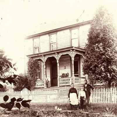 Caleb C. Conway [1847-1912] and Margaret (Murdock) Conway [1853-1927] family home