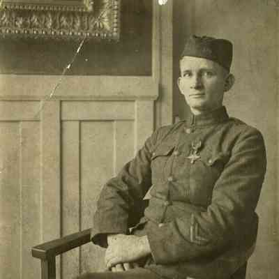 Harvey Pratt Stickles [1887-1973] in WWI uniform