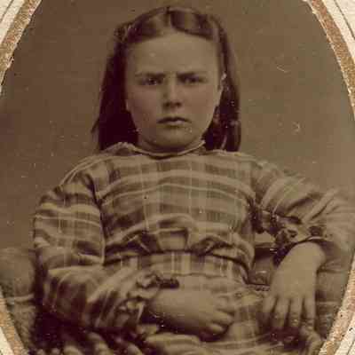 Hoge-Woods Album 01, Photo 23 - Martha Emma (Tewksbury) Robinett