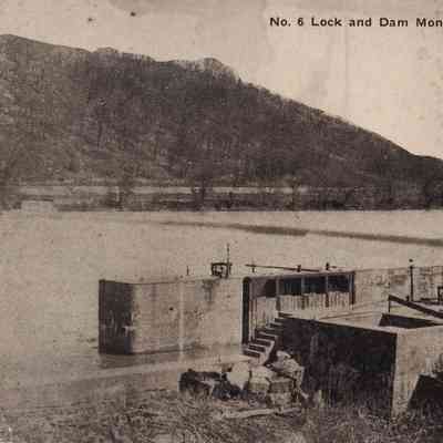 No. 6 Lock and Dam on the Monongahela River at Rices Landing, Jefferson Township, Greene County, Pennsylvania