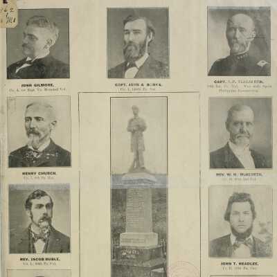 Memorial Day (1910): G. A. R. Souvenir Program, Waynesburg, Pa.