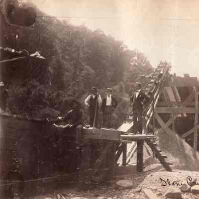Waynesburg Album, Photo 05 - Stone crusher on Morris Street, Waynesburg, Greene County, Pennsylvania
