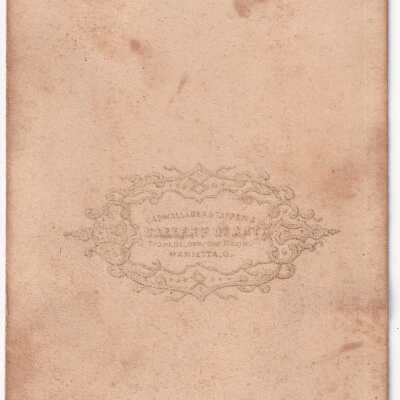 Willis-Nutt Album, Photo 05 - Reverse of image