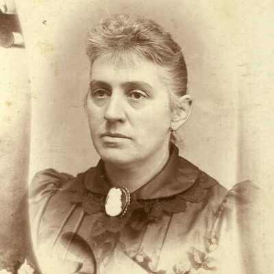 Toothman-Hoult Album, Photo 01 - Martha Jane (Hoult) Toothman [1850-1931]