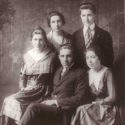 James Buchanan Rees and Elizabeth "Bettie" (Furr) Rees family