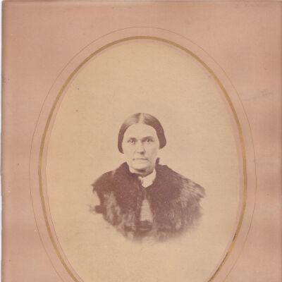 Mary Jane (McConnell) (Andrew) Kirkland [1809-1863]: See WEB LINKS to DOWNLOAD high-resolution image.