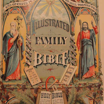 Leroy and Louie A. (Stewart) Jacobs family bible record - Page 1