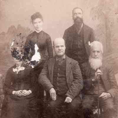 Stephens Album, Photo 23 - Hostetler Blind Family