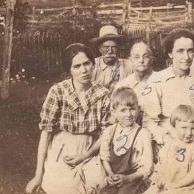 Spencer B. Rose and Nancy (Johnson) Rose family