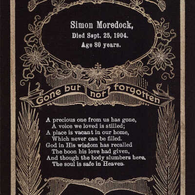 Ammons-Moredock Album 02, Photo 25 - Simon Moredock [1824-1904]