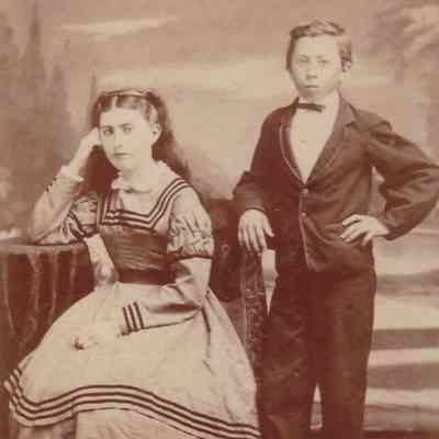 Alice Isabelle (Harvey) Fisher and Charles Tilton Harvey