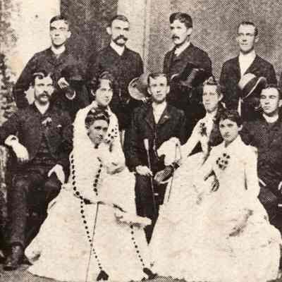 Waynesburg College, Class of 1887, and friends