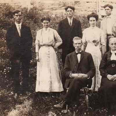Spencer B. Rose and Nancy (Johnson) Rose family