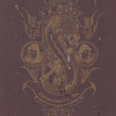 Ammons-Acklin Album - Reverse of image