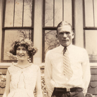 Elizabeth Matilda (Dye) Rice [1918-1996] and John Shriver