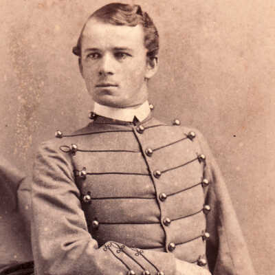 Inghram-Lindsey Album 07, Photo 16 - Remembrance Hughes Lindsey [1845-1914] at West Point