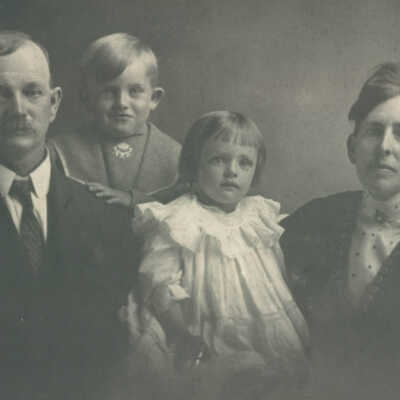 George Mason Lightner and Cora (Rogers) Lightner family