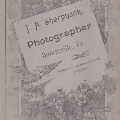 Ammons-Moredock Album 02, Photo 13 - Reverse of image