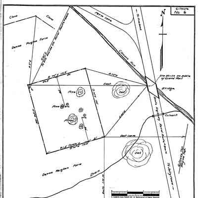 Meighen - Gilmore Township - Greene County - Pennsylvania - WPA Cemetery Plat