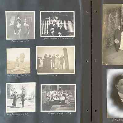 Waynesburg College Scrapbook, Photos 22-30