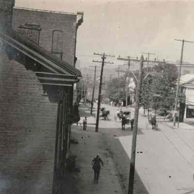 Greene County Album, Photo 02 - High and Richhill Streets in Waynesburg, Greene County, Pennsylvania