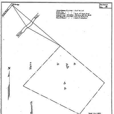 Valley Chapel - Jackson Township - Greene County - Pennsylvania - WPA Cemetery Plat