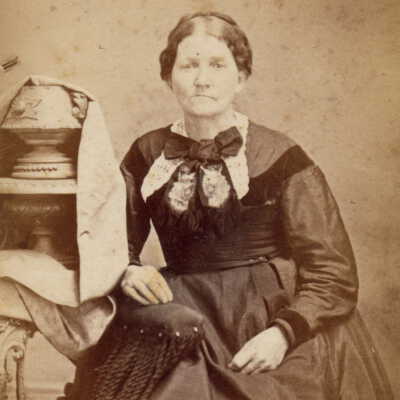 Silveus-Taylor Album 01, Photo 13 - Elizabeth (Silveus) Taylor [1824-1879]