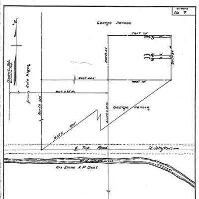 Taylor - Gilmore Township - Greene County - Pennsylvania - WPA Cemetery Plat