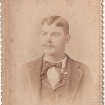 Kline-Moredock Album 01, Photo 04 - Israel Lace Roseberry [1869-1914]