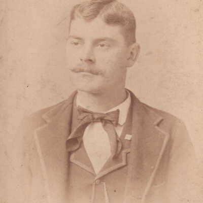Kline-Moredock Album 01, Photo 04 - Israel Lace Roseberry [1869-1914]