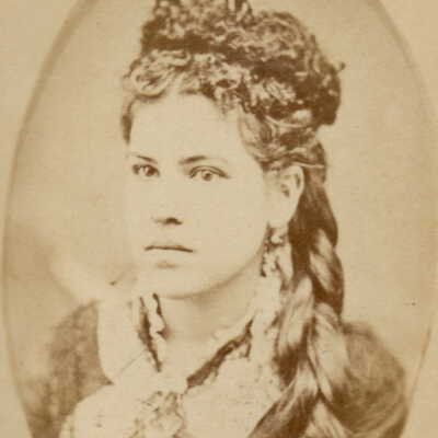 Silveus-Taylor Album 01, Photo 17 - Lucinda (Stewart) Long [1854-1937]
