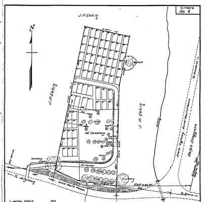 Eakin - Gilmore Township - Greene County - Pennsylvania - WPA Cemetery Plat