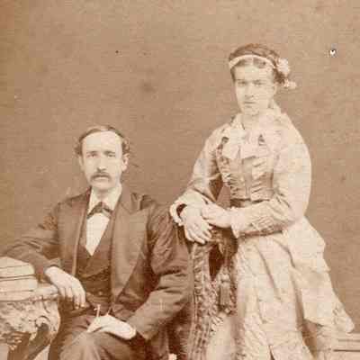 George Moore and his wife, Sarah (Scott) Moore