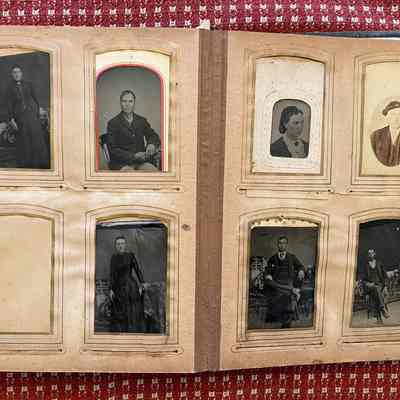 Vance-McFarland Album 01, Photo 17 - Believed to be Mary Ann (Linton) McFarland [1834-1921]