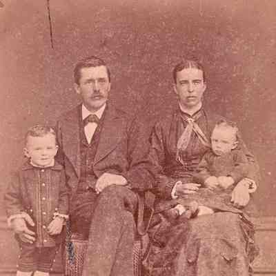 Asa Sellers Carpenter and Elizabeth Jane (Scott) Carpenter family